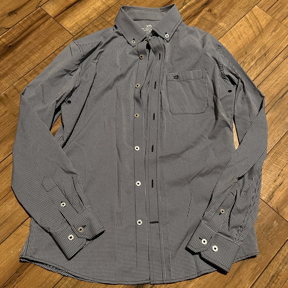 Southern Tide Boys wrinkle free button up